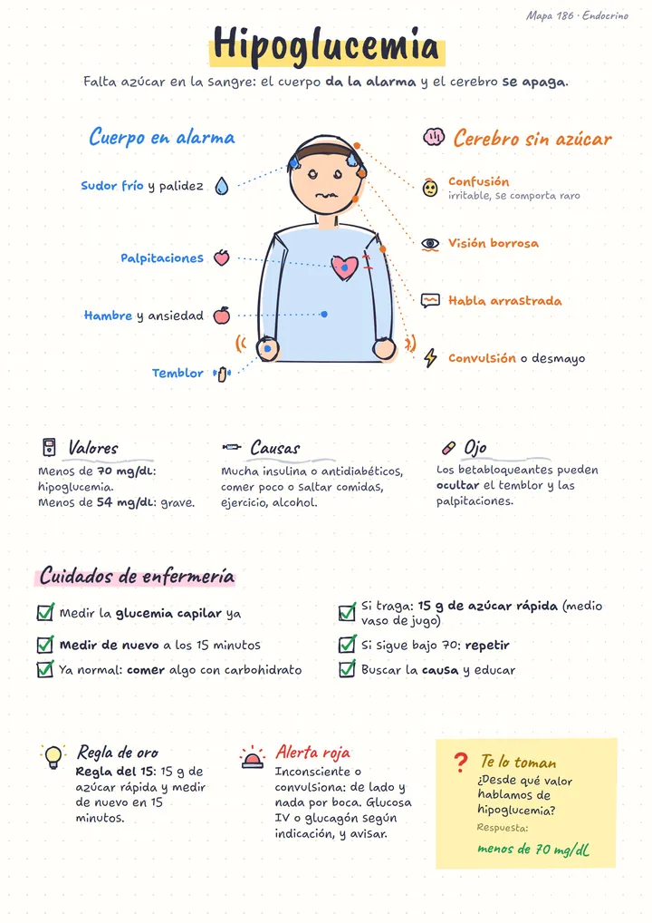 Mapa de Hipoglucemia